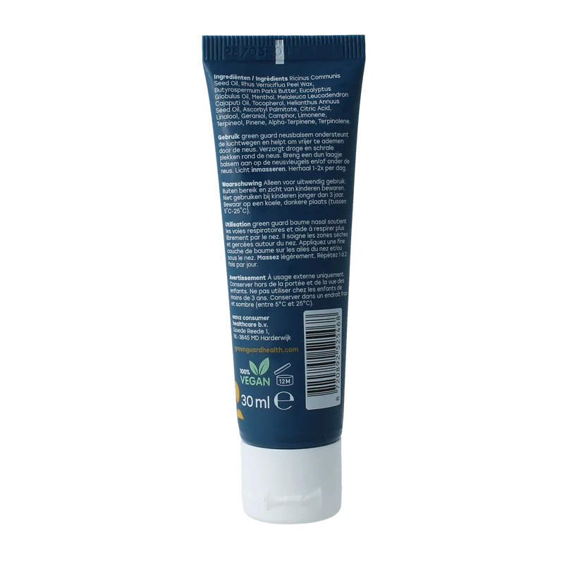 Green Guard Inhalatiebalsem neus 30.00 Milliliter