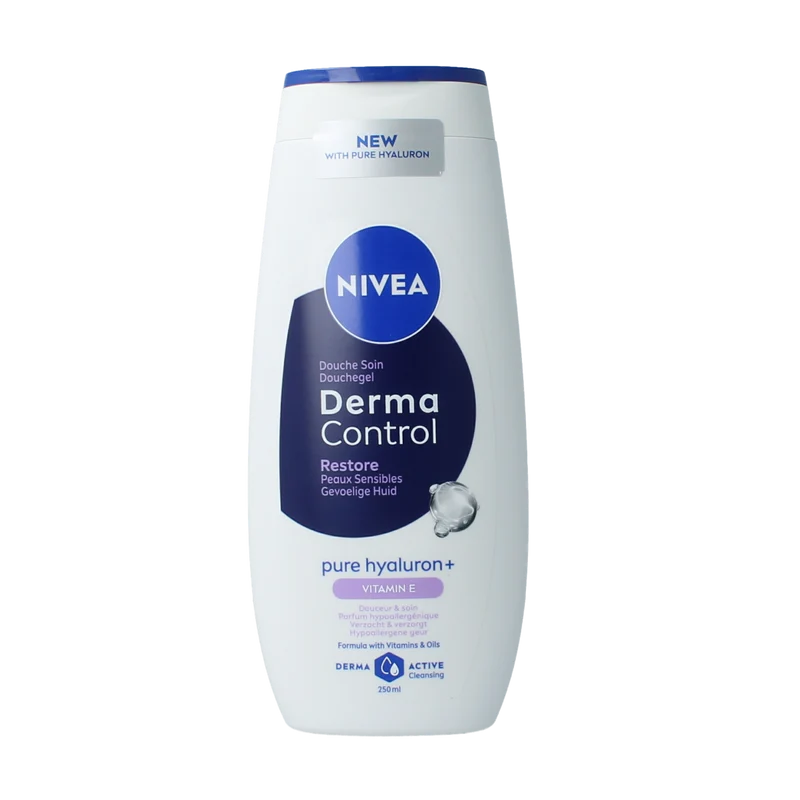 Nivea Douchegel derma control restore 250.00 Milliliter