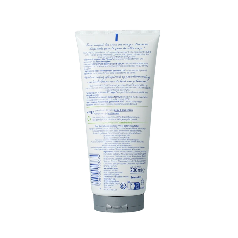 Nivea Q10 Firming body serum lotion 200.00 Milliliter