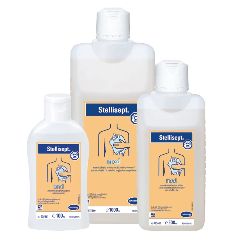 Bode Stellisept® med antibakterielle Waschlotion, hautverträglich mit breitem Wirkungsspektrum
