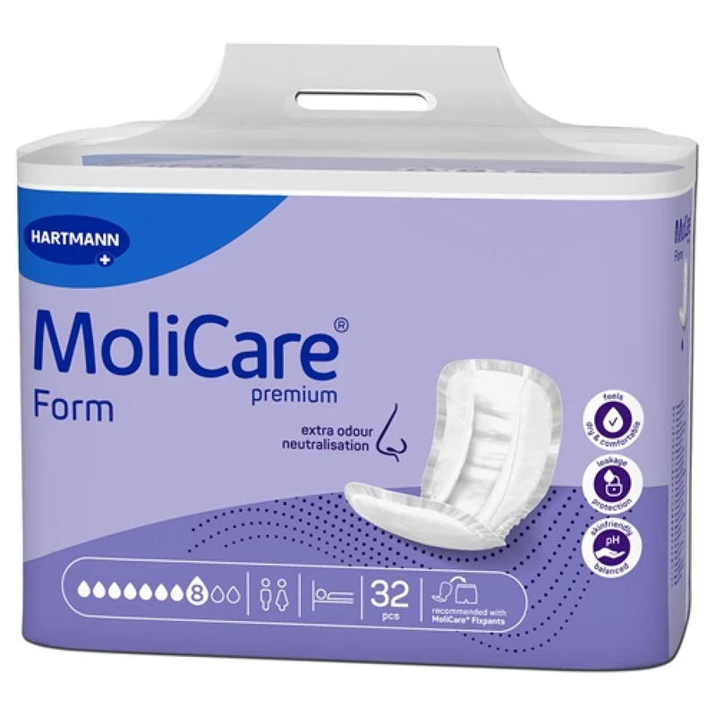 Hartmann MoliCare Premium Form Inkontinenzvorlage, 8 Tropfen