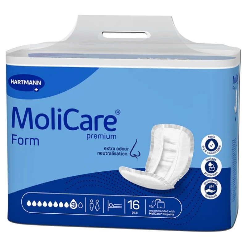 Hartmann MoliCare Premium Form Inkontinenzvorlage, 9 Tropfen