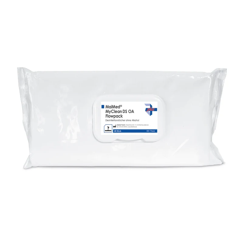 MaiMed® MyClean DS OA Flowpack Desinfektionstücher 48 Tücher 28 x 30 cm