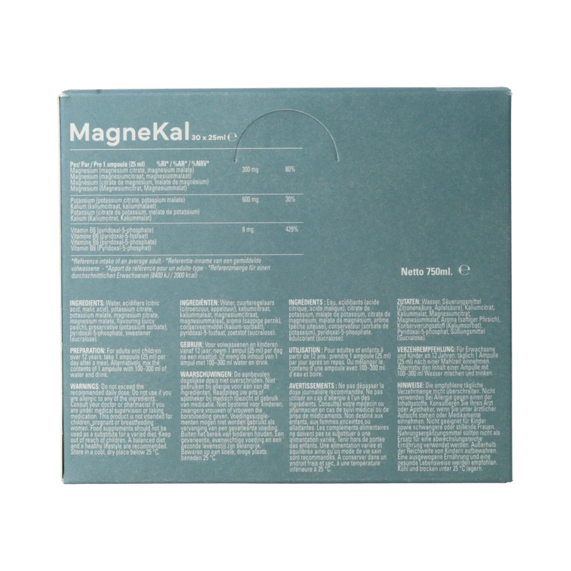 Mani Vitamini MagneKal Premium Shots 30.00 Ampullen