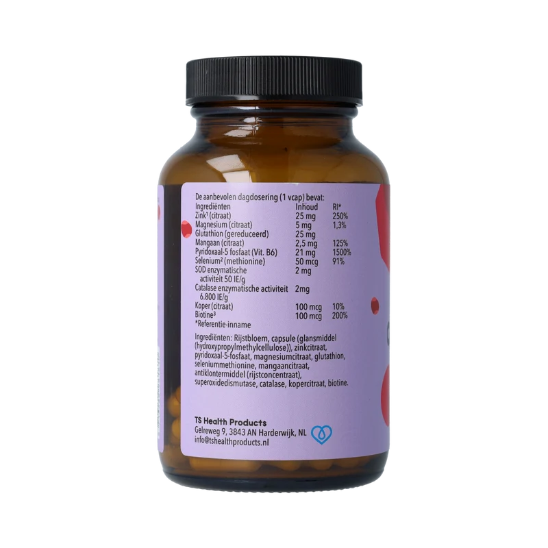 De Cruydhof Glutathion HPU formule 60.00 Vegetarische capsules