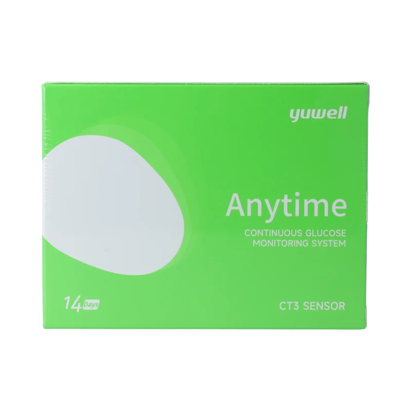 Yuwell Anytime Glucose Sensor CT3 (voor 14 dagen) 1.00 Stuks