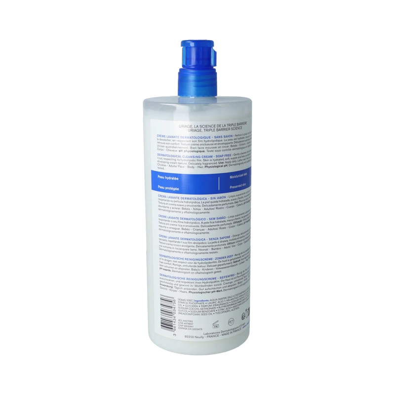 Uriage DERM-PHY CREME LAVANTE DERMATOLOGIQUE 1.00 Liter