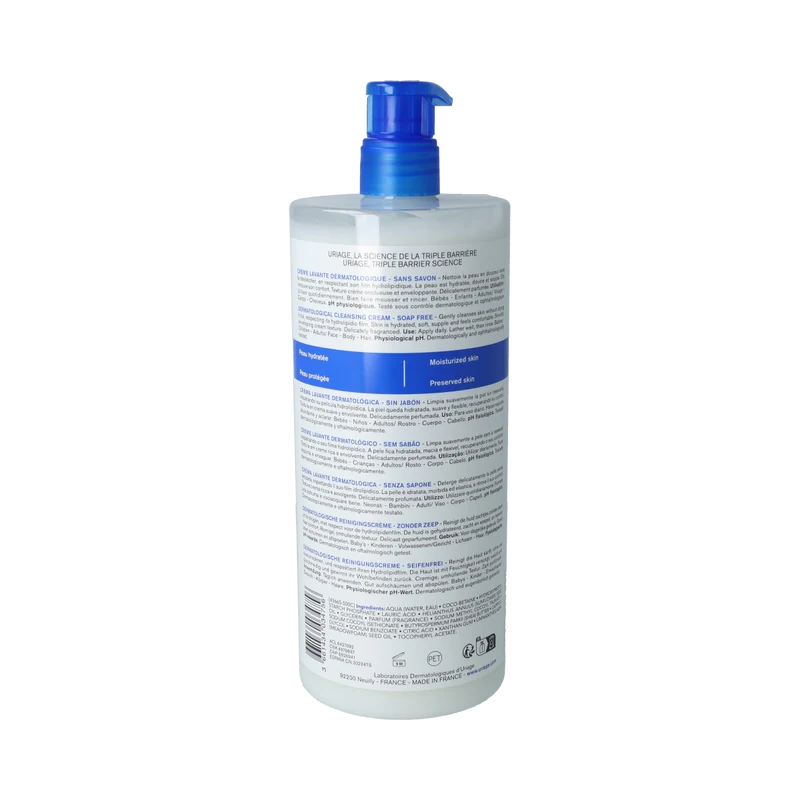 Uriage DERM-PHY CREME LAVANTE DERMATOLOGIQUE 1.00 Liter