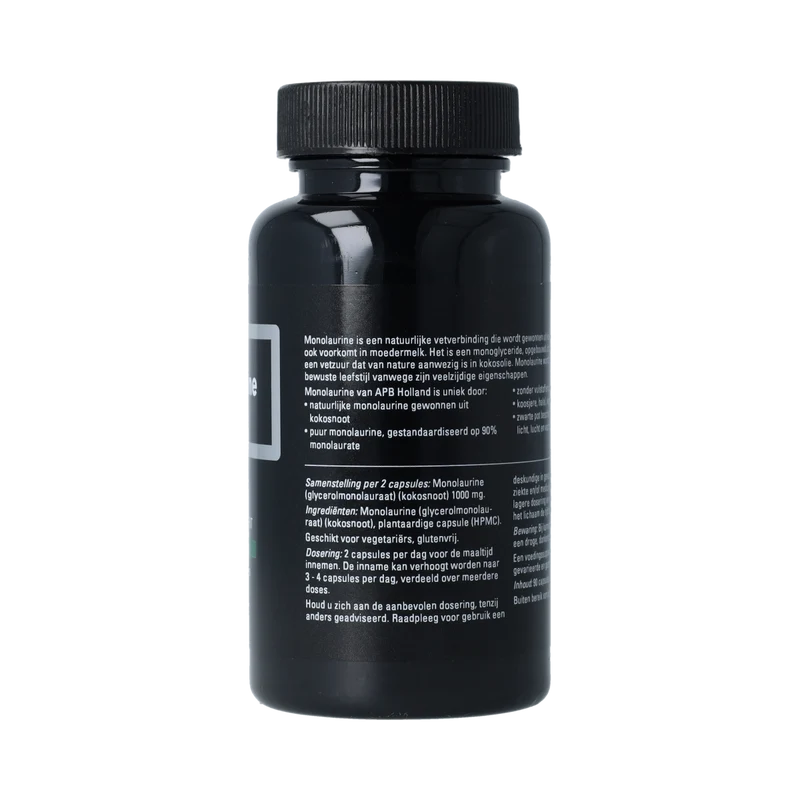 APB Holland Monolaurine puur 500mg 90.00 Capsules