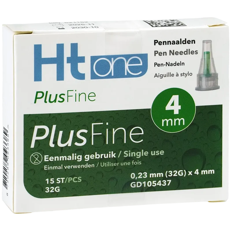 HT One Ht One Plusfine pennaalden 4mm 32G (15) 15.00 Stuks
