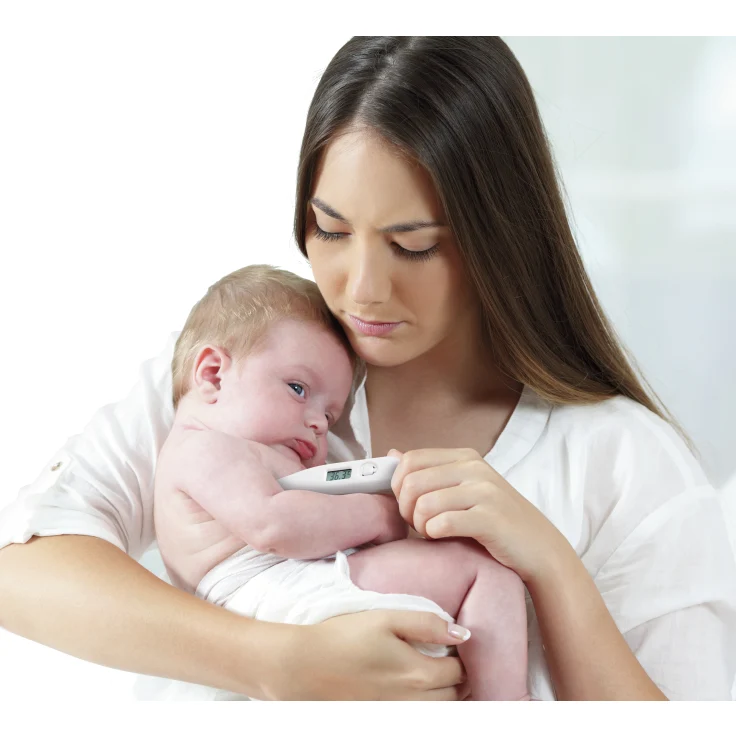 Lifemed DIGITAL Fieberthermometer präzise Temperaturmessung inkl. Batterie