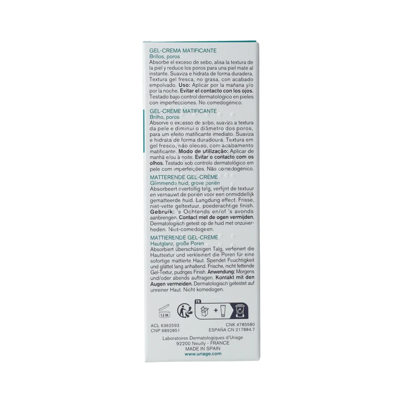 Uriage HYSÉAC MAT 40.00 Milliliter