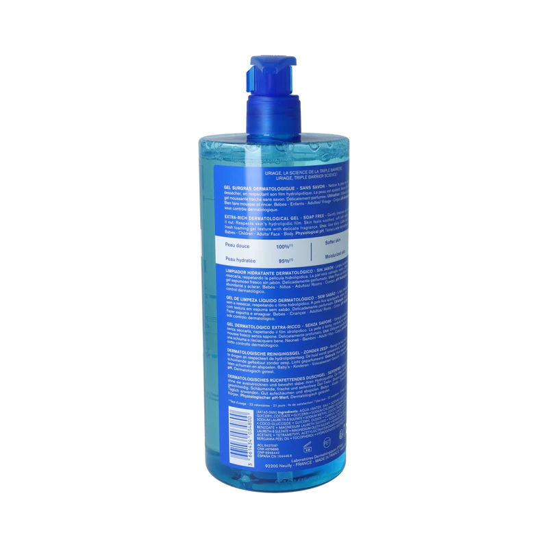 Uriage DERM-PHY GEL SURGRAS DERMATOLOGIQUE 1.00 Liter