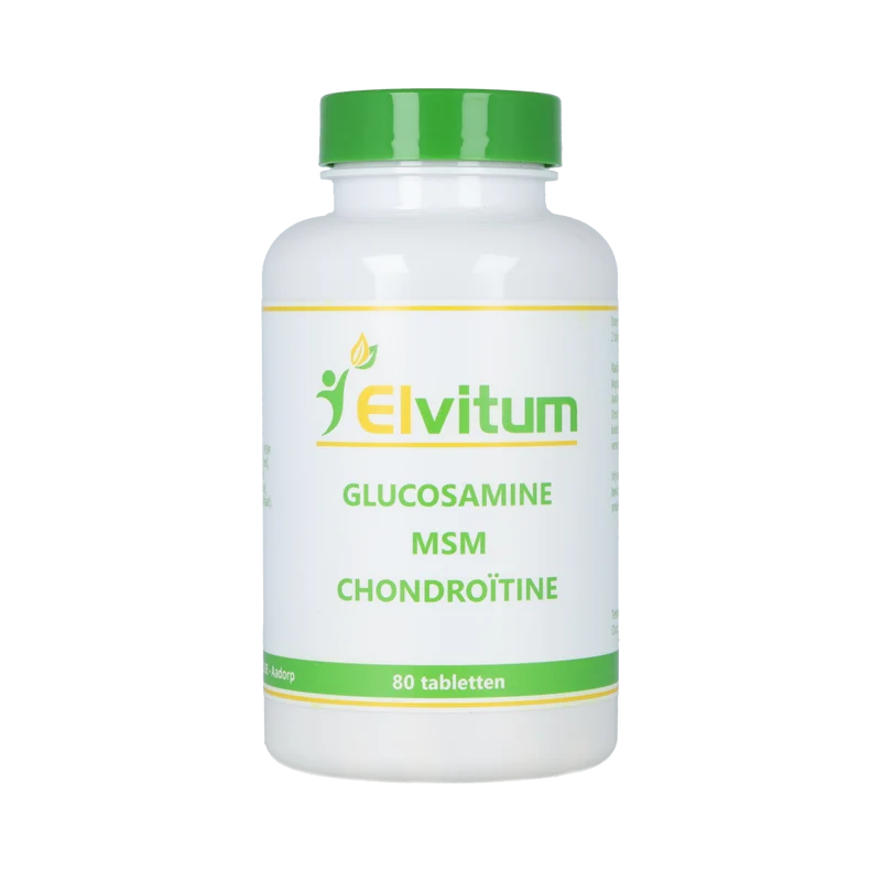 Elvitum Glucosamine MSM Chondroïtine 80.00 Tabletten