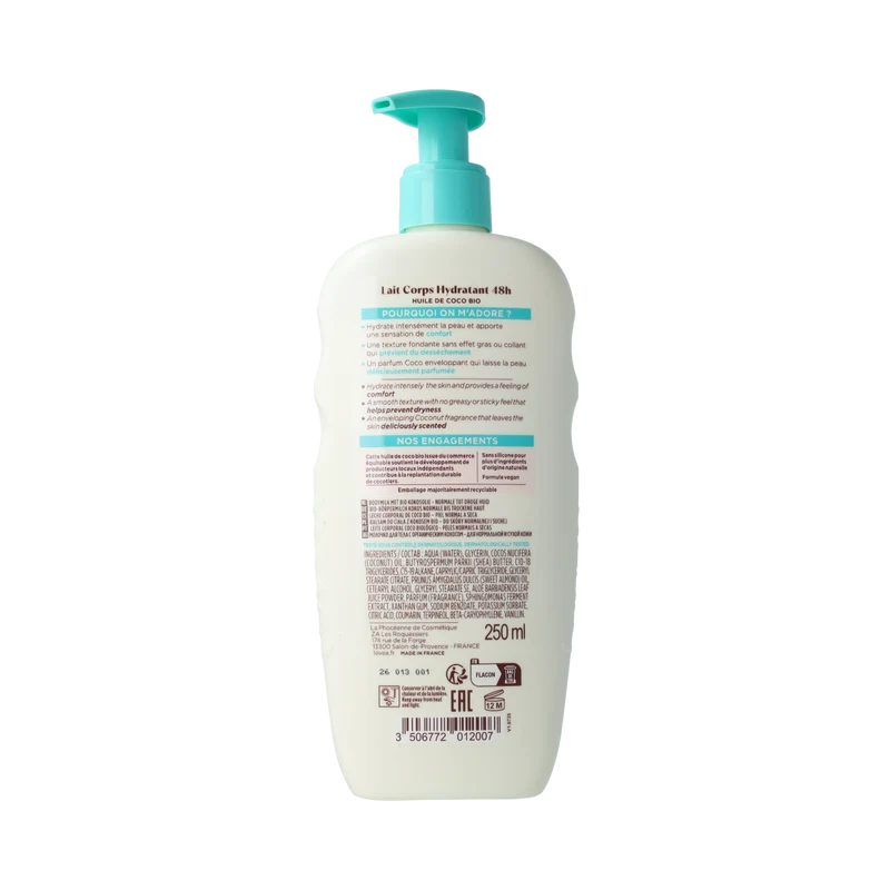 Lovea Body Lotion MOISTURISING - Coco Oil 250.00 Milliliter