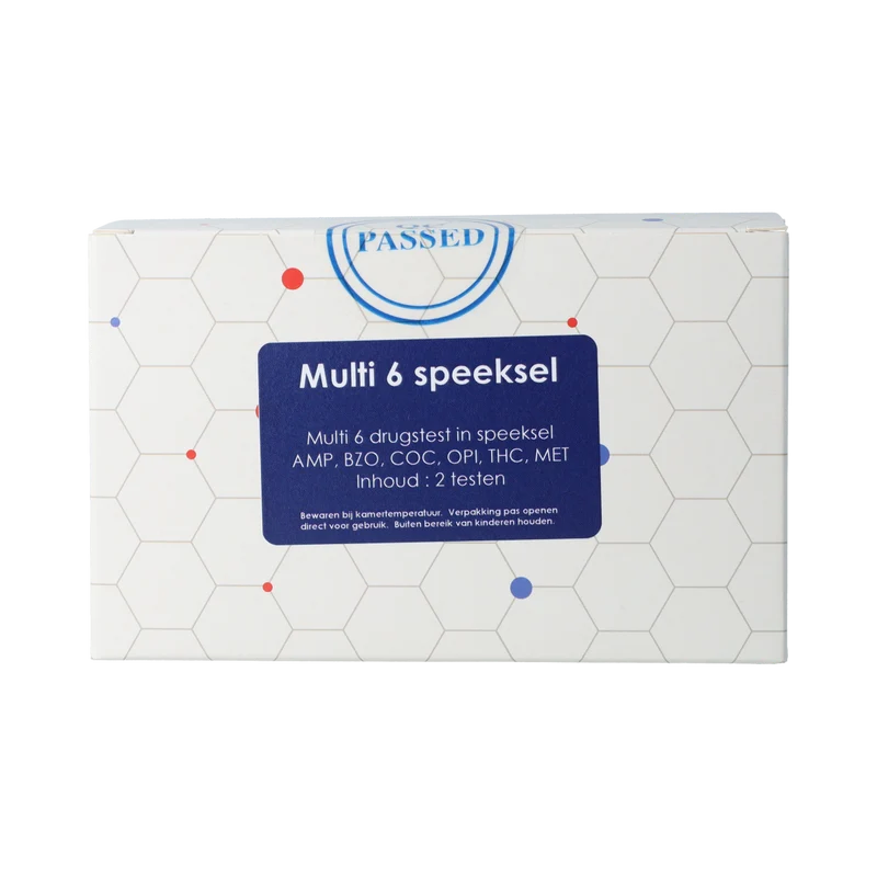 Testjezelf.nu Speeksel drugstest 6 2.00 Stuks