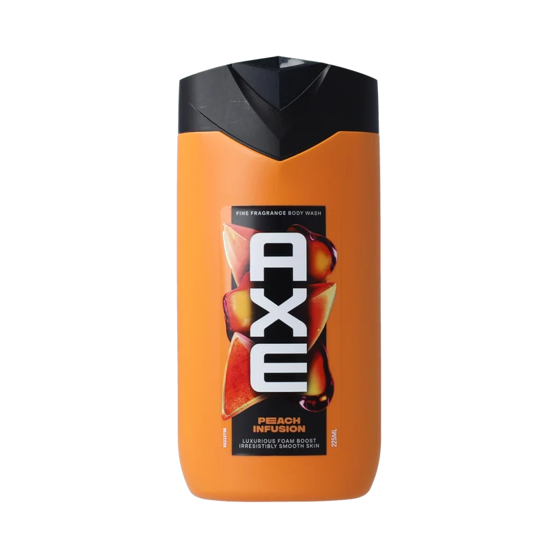 AXE Showergel peach infusion 225.00 Milliliter