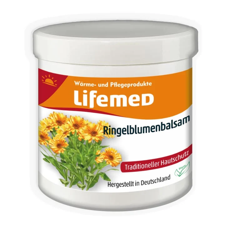 Lifemed Ringelblumenbalsam natürliche Pflege Hautschutz – 250 ml Dose