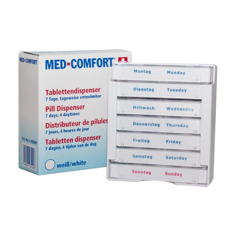 AMPri Week Med Box Medikamenten-Wochendispenser