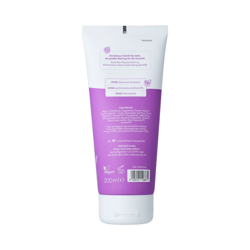 Baldini Douchegel Lavendel Bio Demeter 200.00 Milliliter