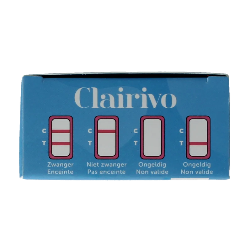 Clairivo Zwangerschapstest cassette 2.00 Stuks
