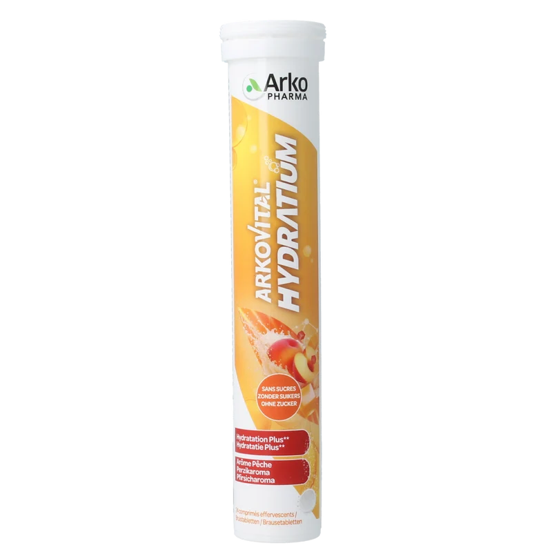 Arkovital Hydratium Perzik 24.00 Bruistabletten
