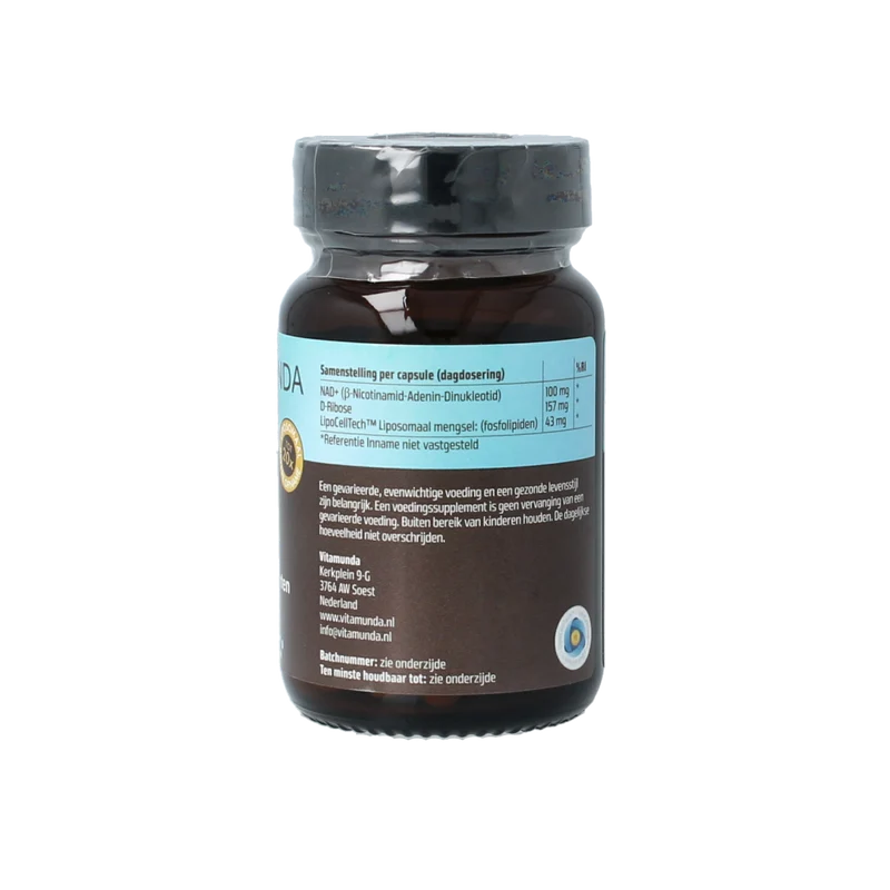 Vitamunda Liposomale NAD+ 30.00 Capsules
