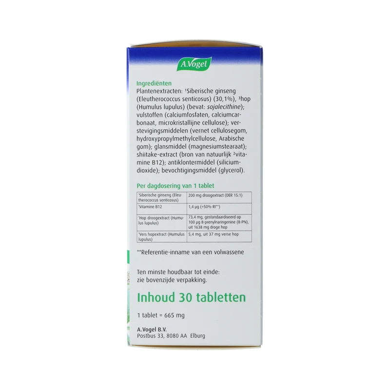 A Vogel Perimenopauze fysiek tablet 30.00 Tabletten