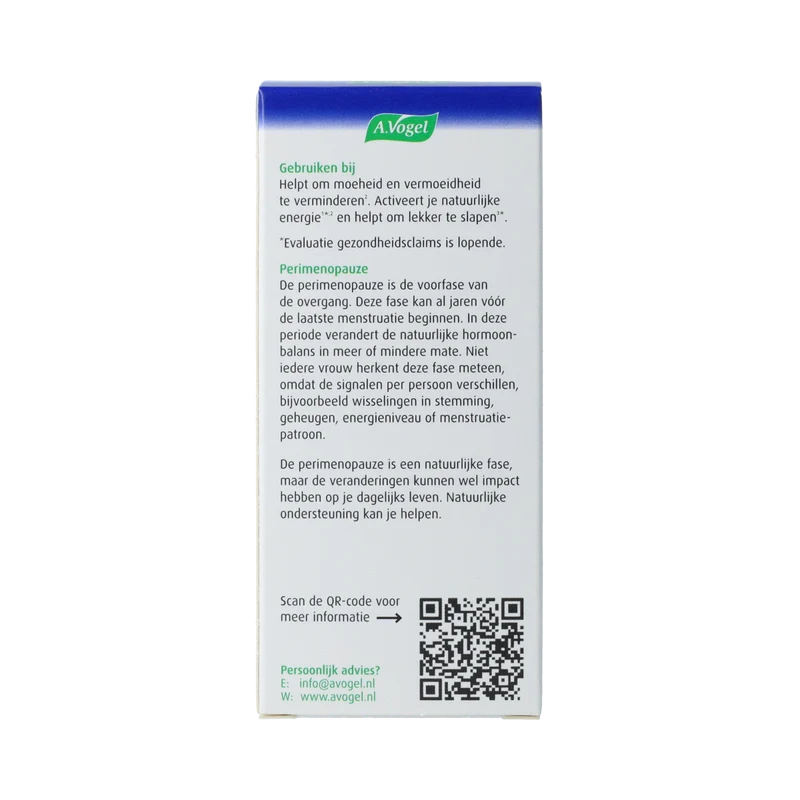 A Vogel Perimenopauze fysiek tablet 30.00 Tabletten
