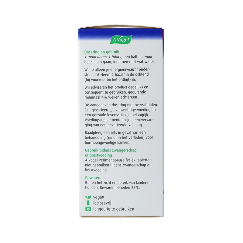 A Vogel Perimenopauze fysiek tablet 30.00 Tabletten