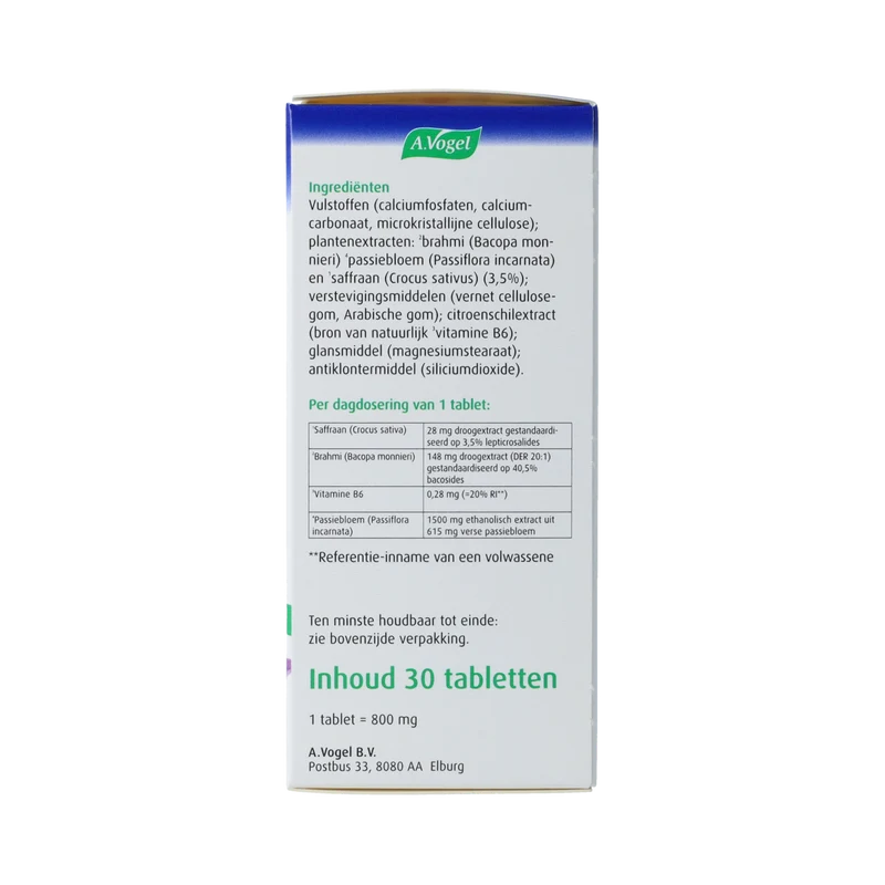A Vogel Perimenopauze mentaal tablet 30.00 Tabletten