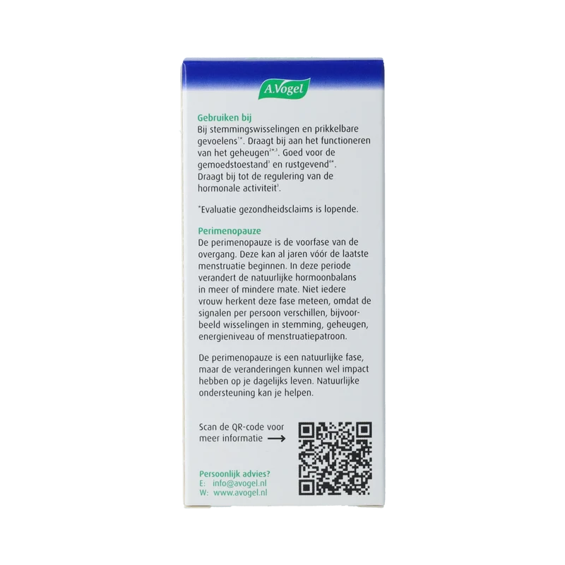 A Vogel Perimenopauze mentaal tablet 30.00 Tabletten