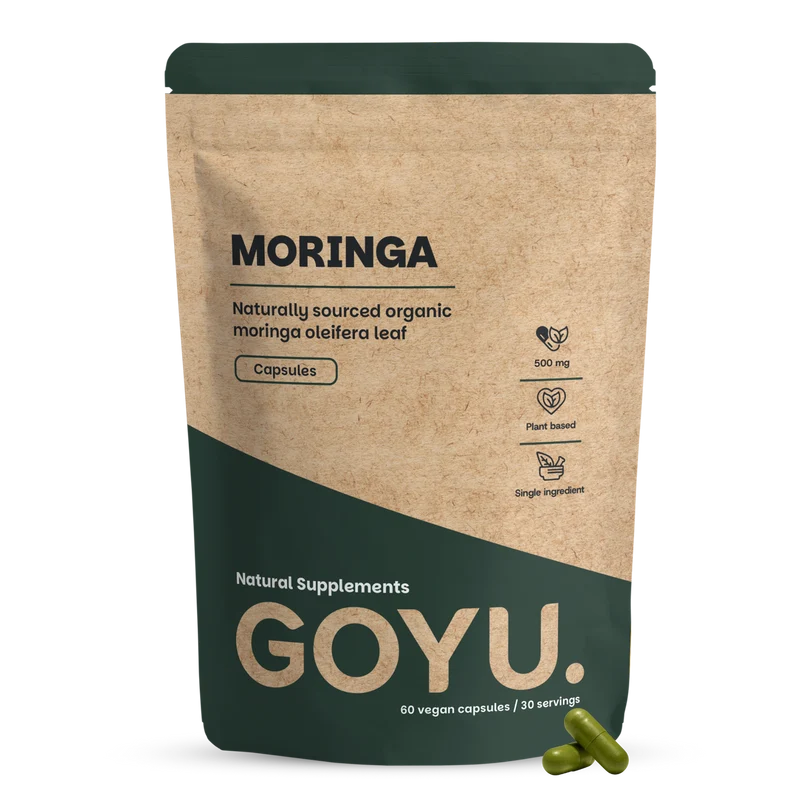 Goyu Moringa oleifera 500mg bio 60.00 Vegetarische capsules