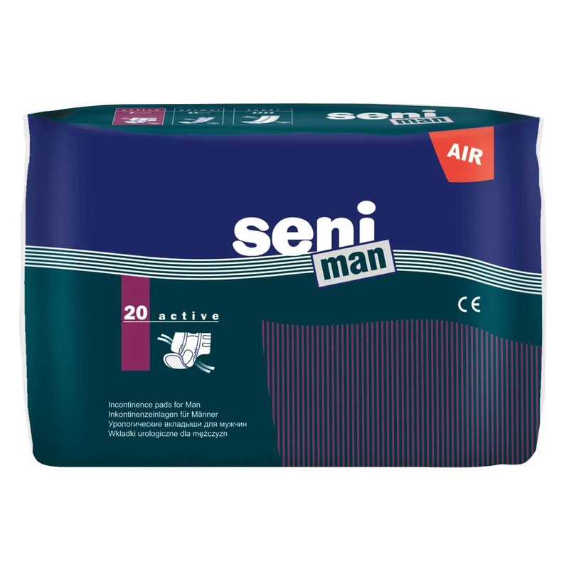 TZMO Seni Man active Inkontinenzeinlage Vorlage 20 Stück