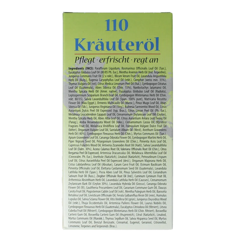 Natures House 110 Kruidenolie 100.00 Milliliter