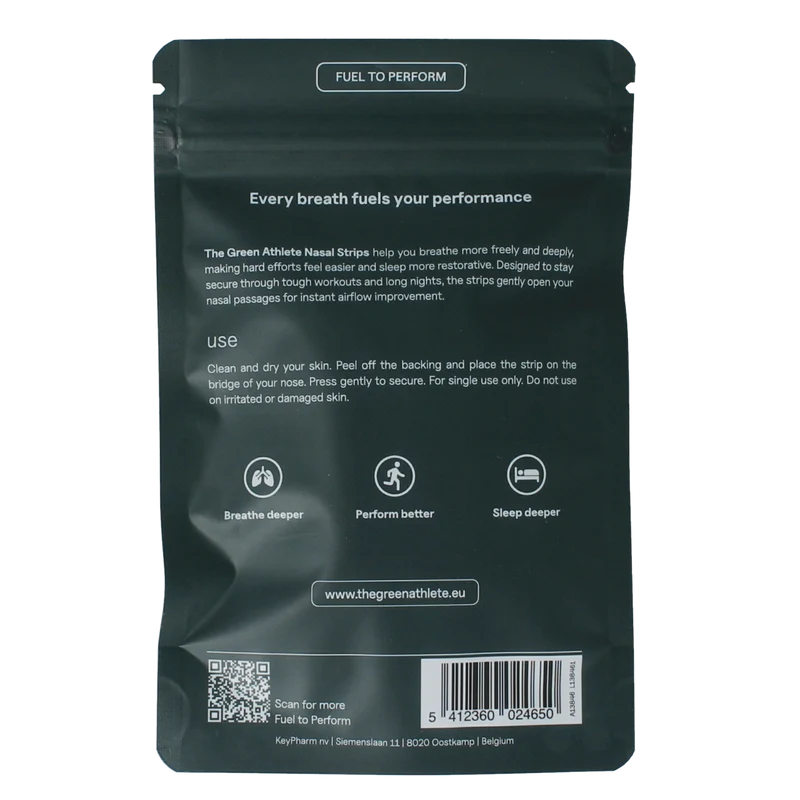The Green Athlete TGA nasal strips 30.00 Stuks