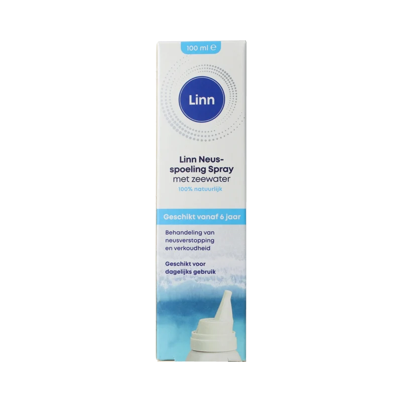 Linn Neusspoelingsspray zeewater 100.00 Milliliter