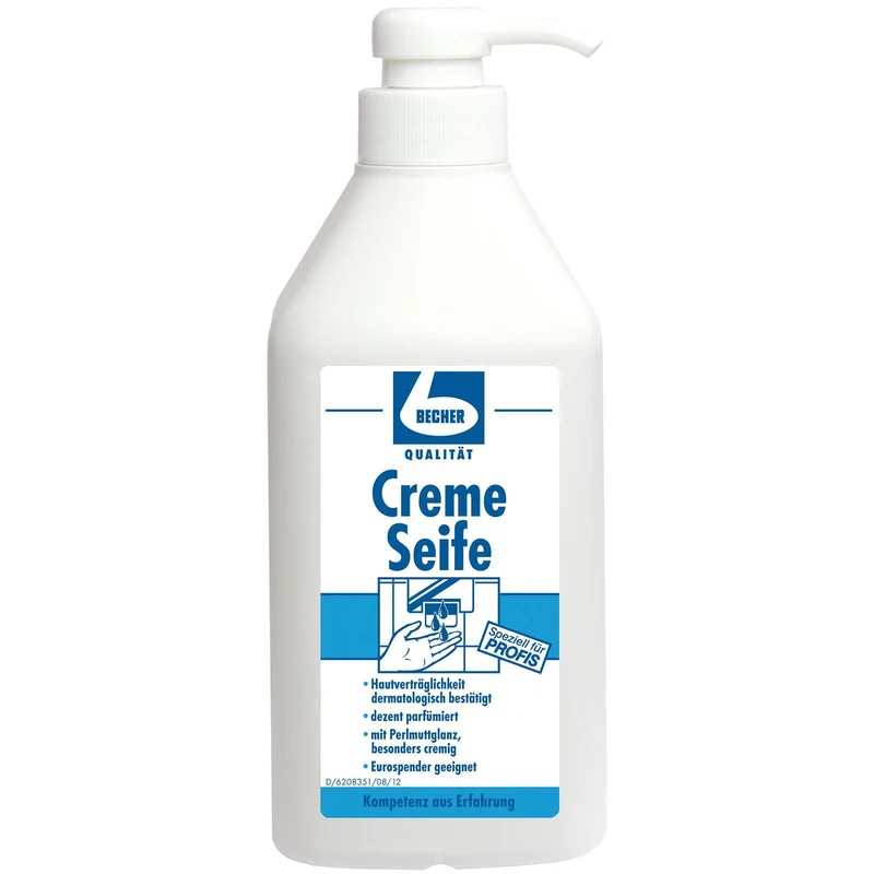 Dr. Becher Creme Seife Pumpflasche