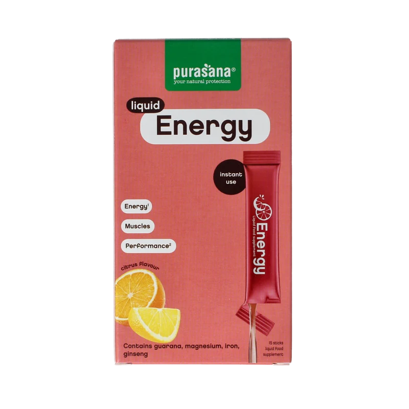 Purasana Energy liquid gelstick 10ml 15.00 Stuks