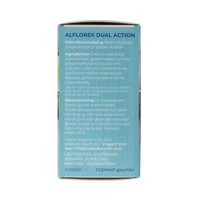 Alflorex Alflorex Dual Action 30.00 Vegetarische capsules