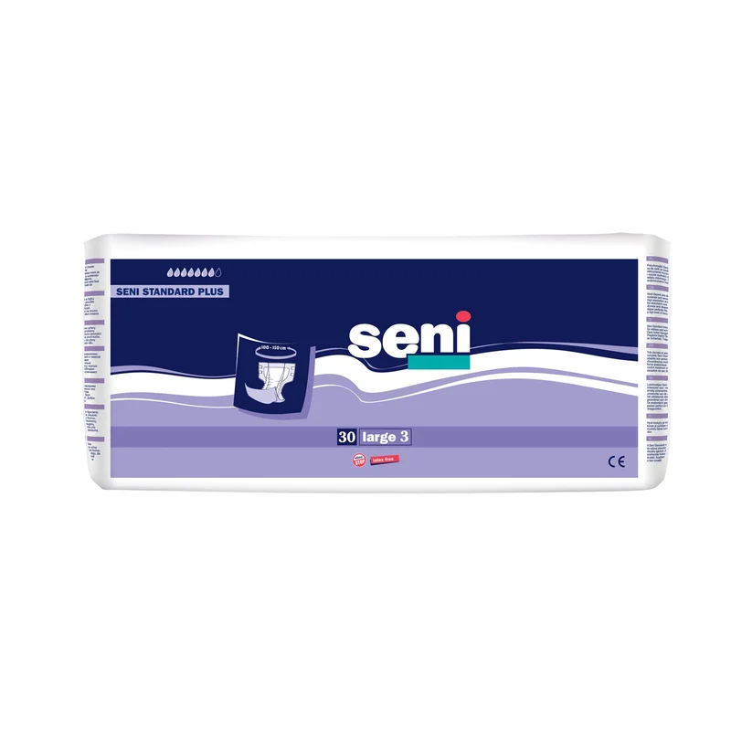 TZMO Seni Standard Plus Nacht Windel für Erwachsene 30 Stück L
