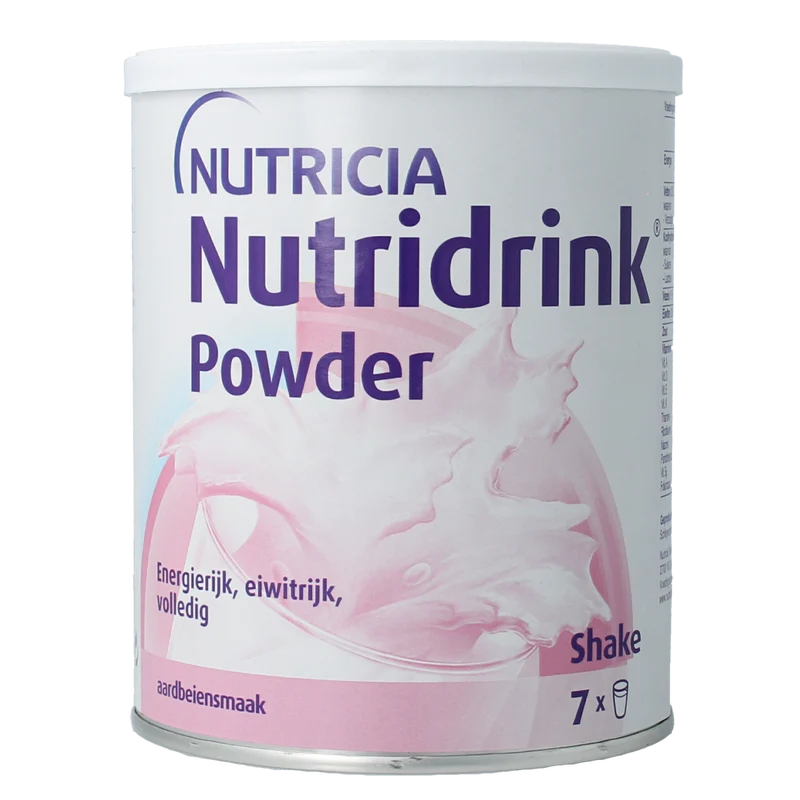 Nutridrink Aardbei poeder 335.00 Gram