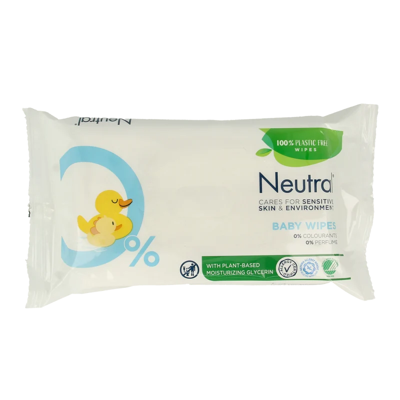 Neutral Babydoekjes 52 wipes 52.00 Stuks