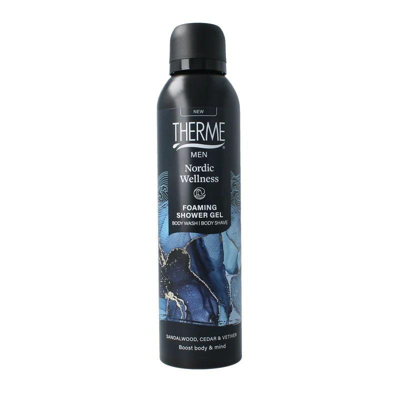Therme Nordic wellness foaming shower gel 200.00 Milliliter