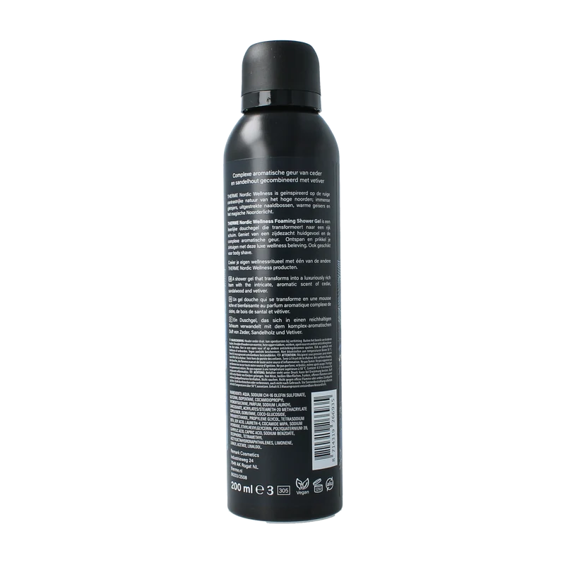 Therme Nordic wellness foaming shower gel 200.00 Milliliter