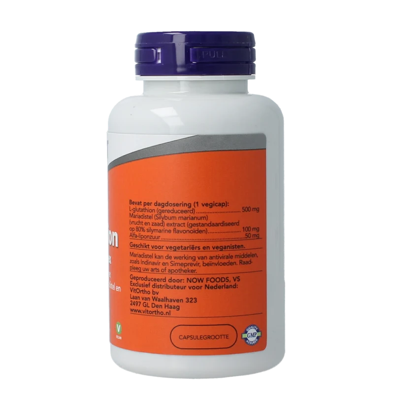 NOW Glutathion DTX complex 60.00 Vegetarische capsules