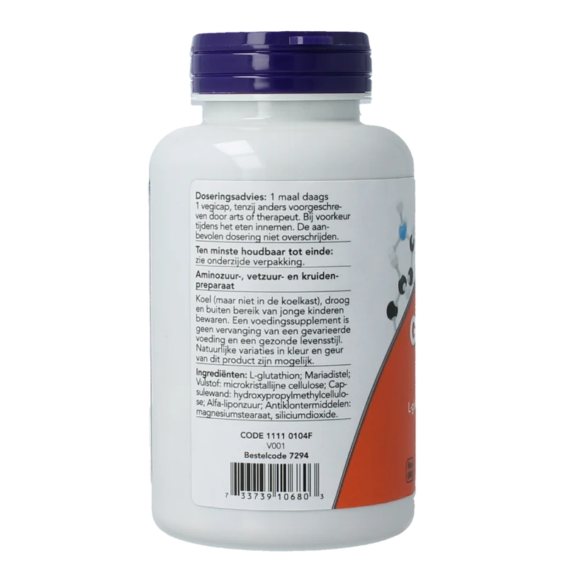 NOW Glutathion DTX complex 60.00 Vegetarische capsules