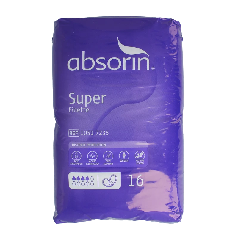 Absorin Comfort finette super 16.00 Stuks