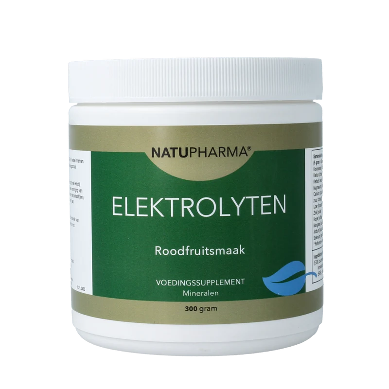 Natupharma Elektrolyten rood fruit 300.00 Gram