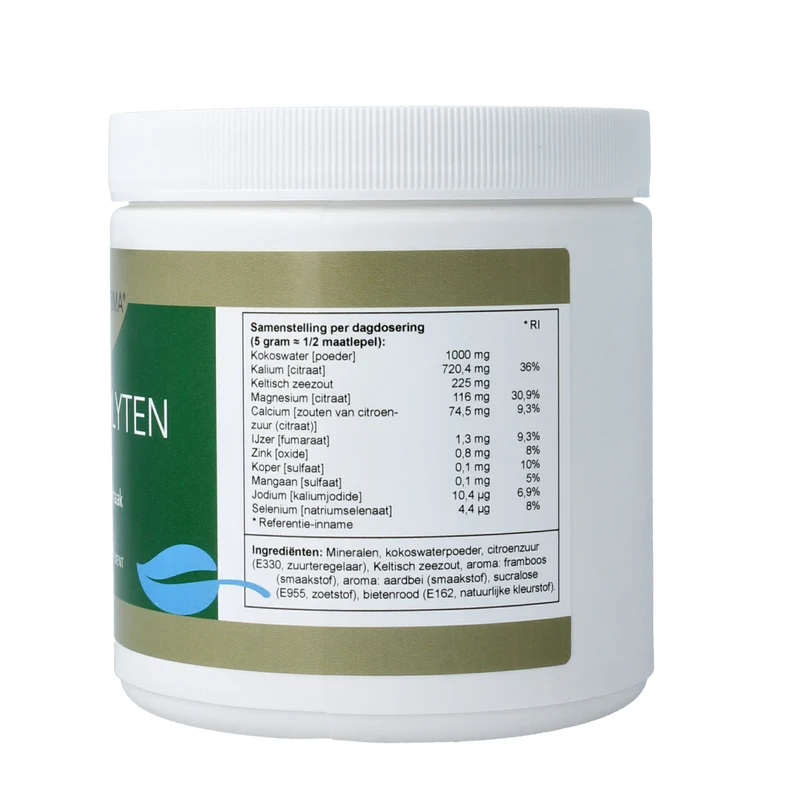 Natupharma Elektrolyten rood fruit 300.00 Gram